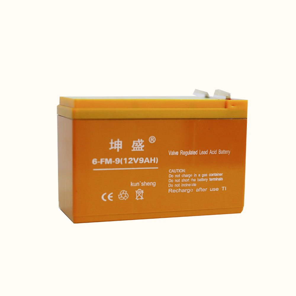 China High Quality Rechargeable AGM Lead Acid Battery 12v 9ah Suitable For Electric Wheelchair Oxygen Generator