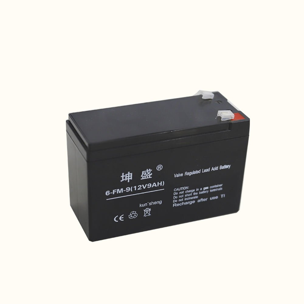 China High Quality Rechargeable AGM Lead Acid Battery 12v 9ah Suitable For Electric Wheelchair Oxygen Generator