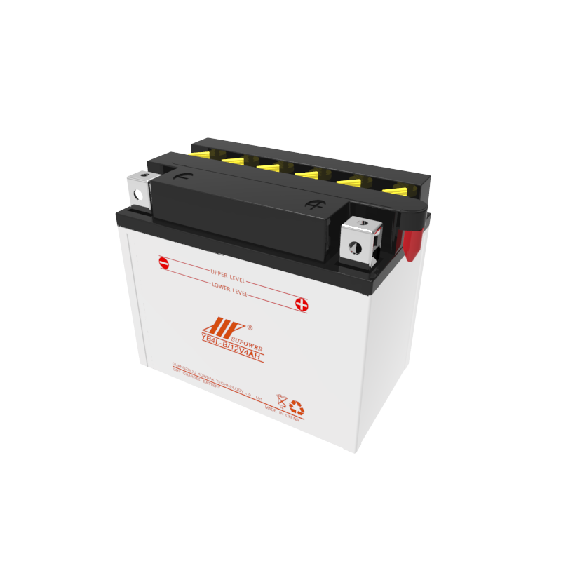 12V 4Ah lead acid battery OEM motorcycle dry-charged battery SUPOWER YB4L-B