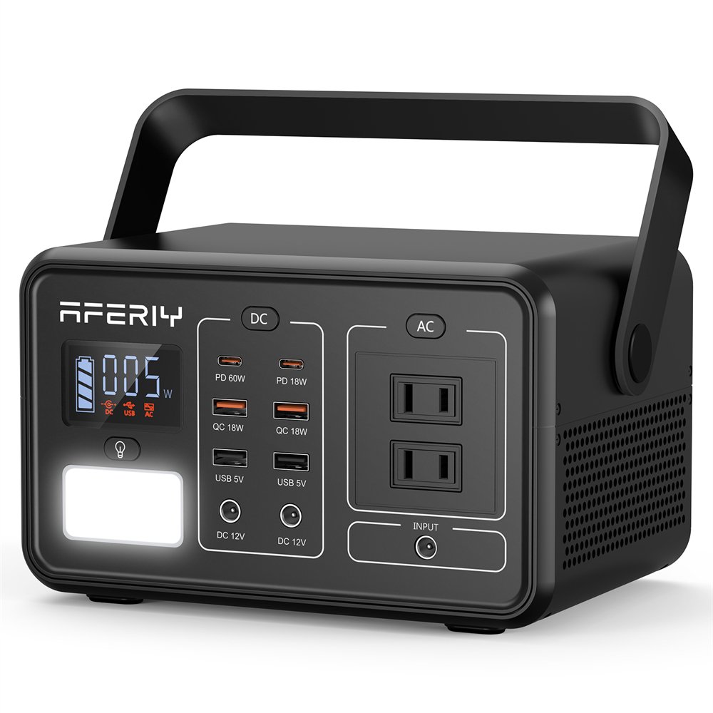 225wh easy carry lithium ion battery for solar panel portable power station solar generator
