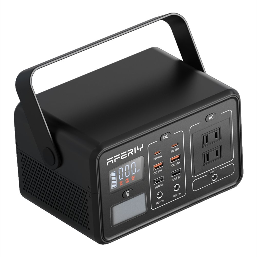 225wh easy carry lithium ion battery for solar panel portable power station solar generator
