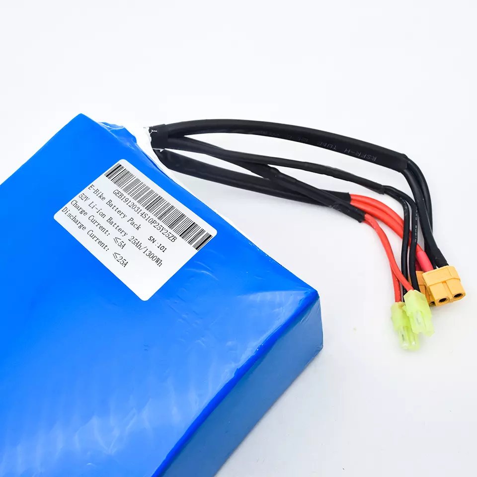 GEB OEM Electric scooter battery 36V 48V 52V 60V 10Ah 15Ah 25ah 30ah ebike battery pack lithium ion battery for 1000W 1500W