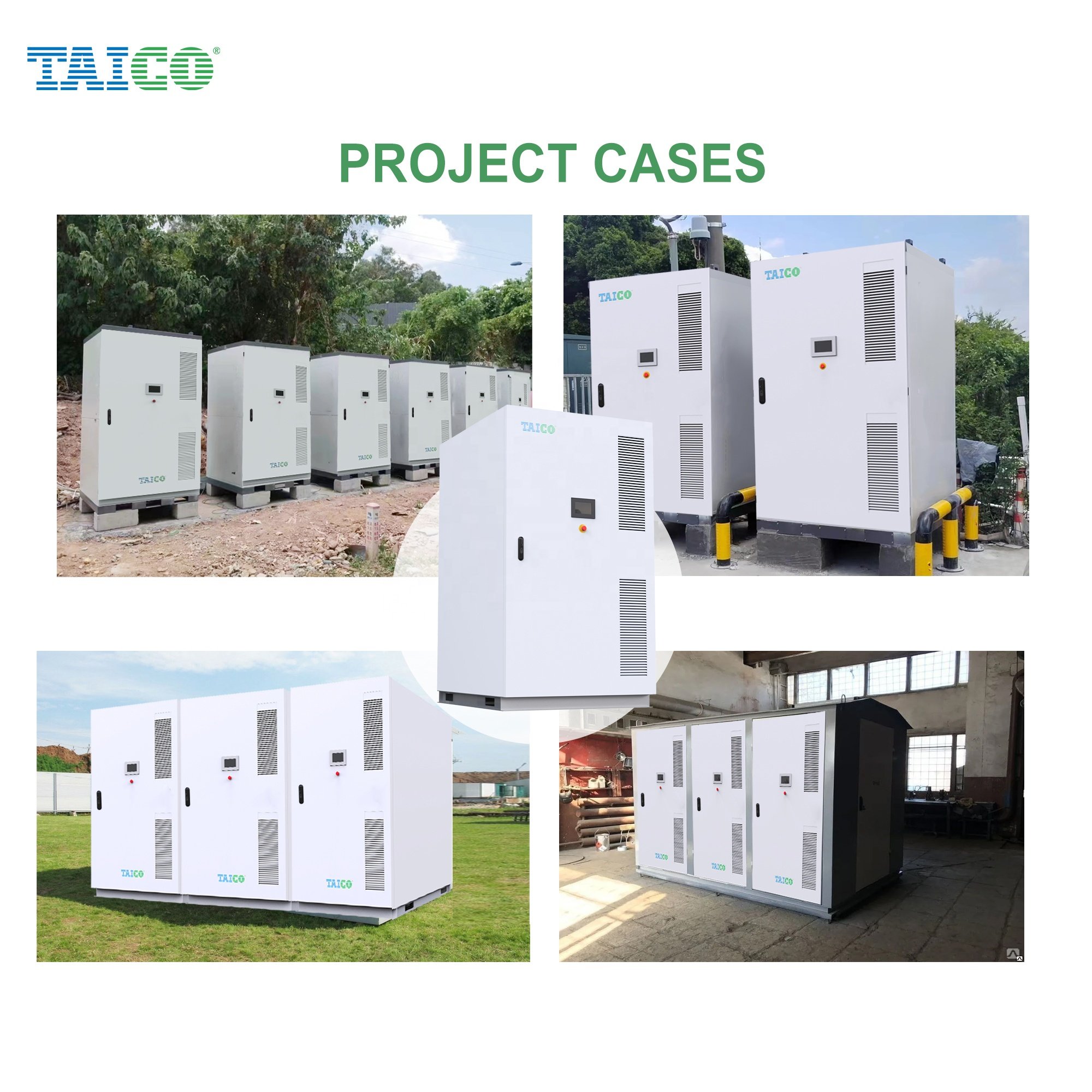 OEM lithium-ion batteries high voltage 60kw 100kw 200kw 500kw industrial commercial energy storage system 50kwh lifepo4 battery