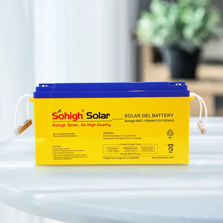 150A 100ah 12 volt deep cycle batterie solair box gel battery 12v 200 AH lead acid batteries for solar system