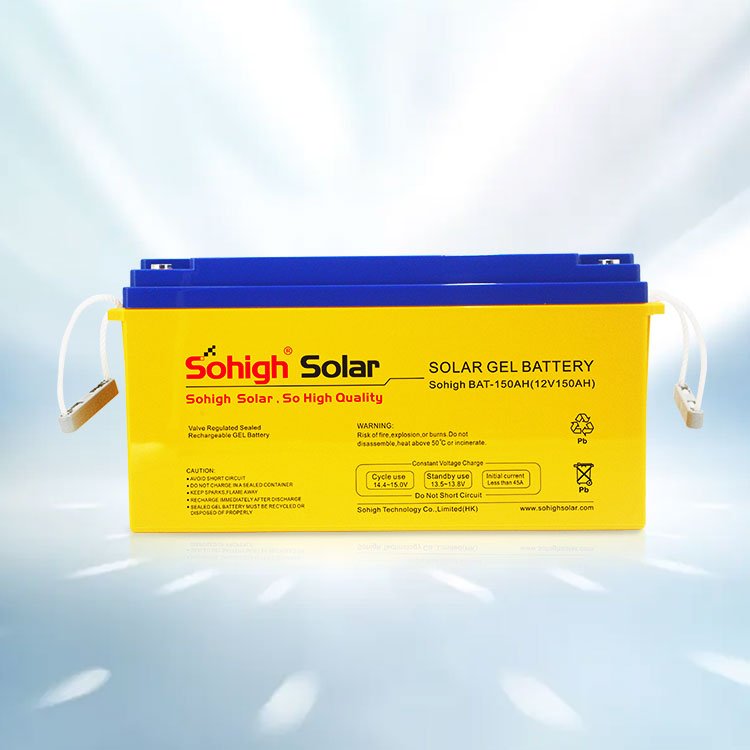 150A 100ah 12 volt deep cycle batterie solair box gel battery 12v 200 AH lead acid batteries for solar system