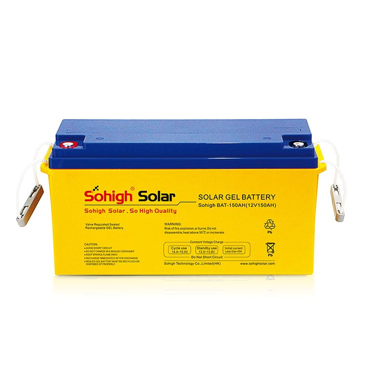 150A 100ah 12 volt deep cycle batterie solair box gel battery 12v 200 AH lead acid batteries for solar system