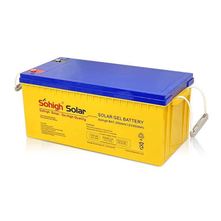 150A 100ah 12 volt deep cycle batterie solair box gel battery 12v 200 AH lead acid batteries for solar system