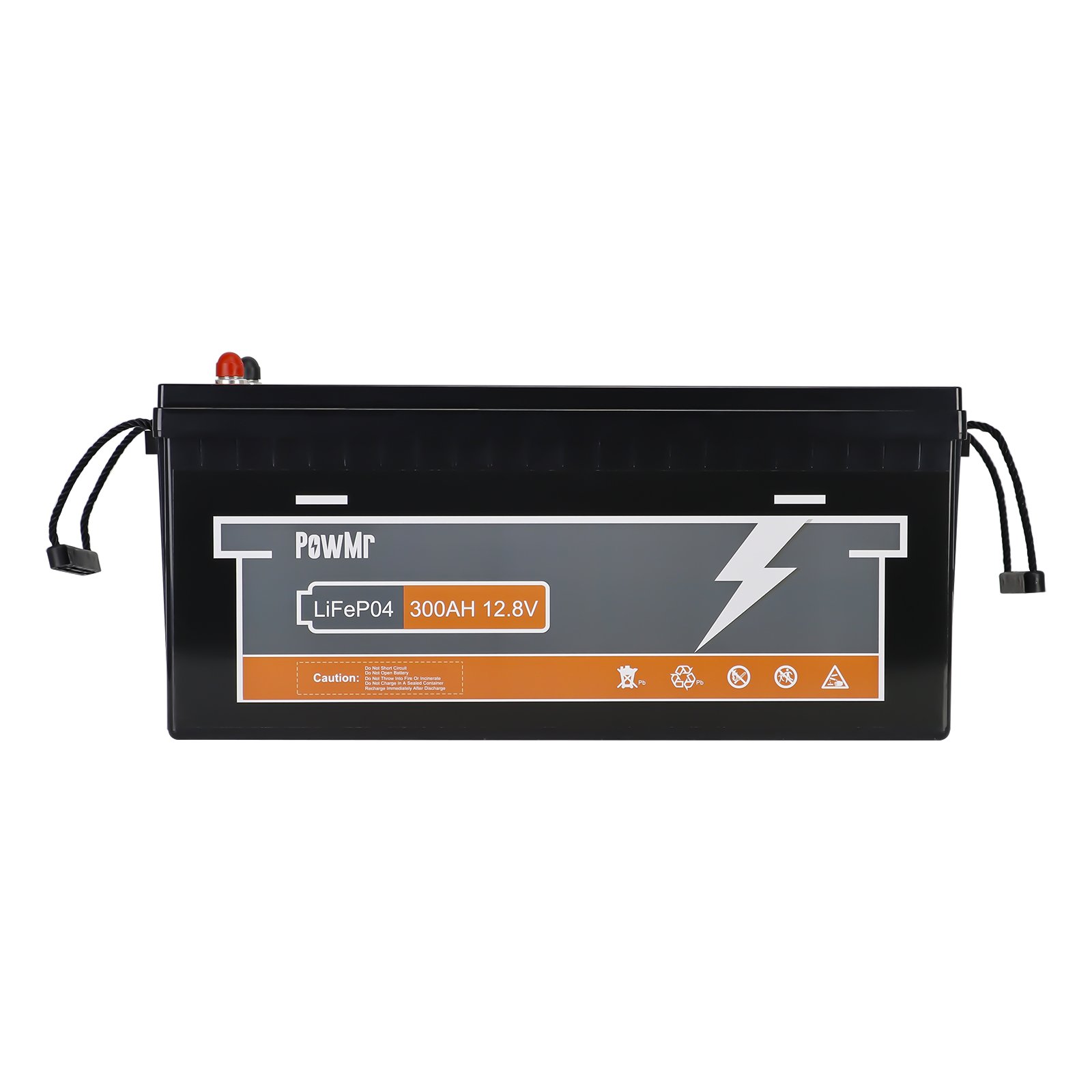 PowMr 100Ah 150Ah 200Ah 300Ah LiFePO4 Battery for Energy Storage IP65 12.8V Energy Storage Lithium ion Battery