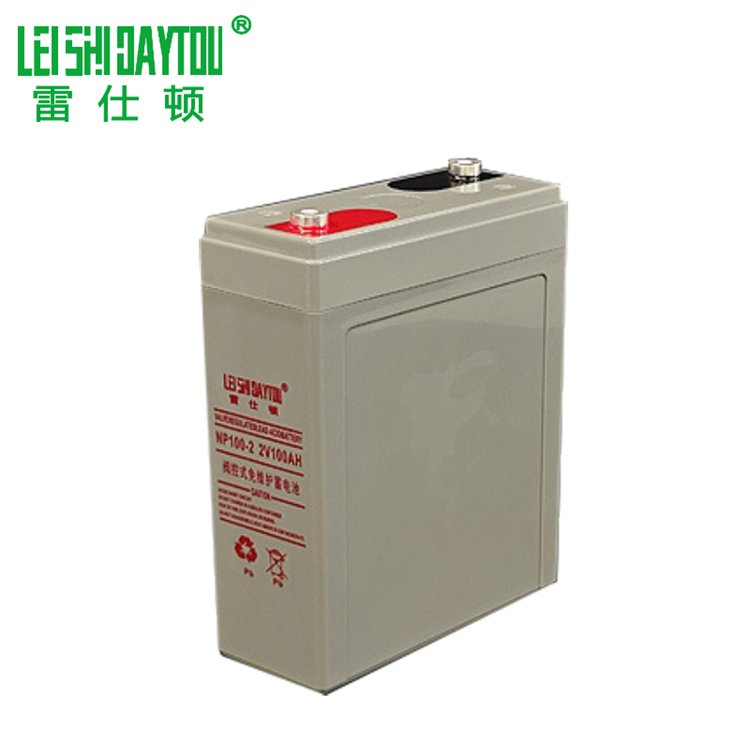 High Efficient Long Lifespan Solar Storage Batteries 2V 100Ah Lead Acid Battery For Solar System
