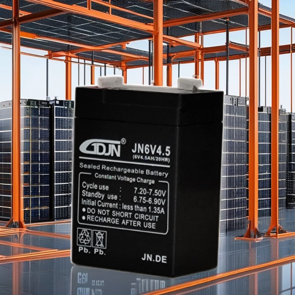 Reliable 6V 4.5Ah Premium VRLA Lead-Acid Battery for Home Appliances Security Systems UPS & Solar Lighting Toys & Alarm Systems