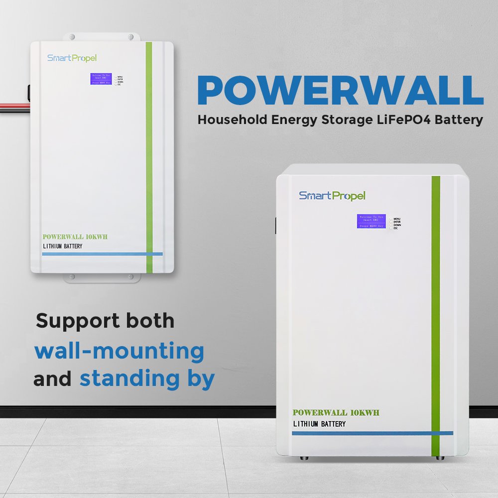 Powerwall 48v 200Ah lithium battery 10kWh 5KWh 48v Lithium ion Battery 48V 100Ah 200Ah Lifepo4 Battery Household ESS