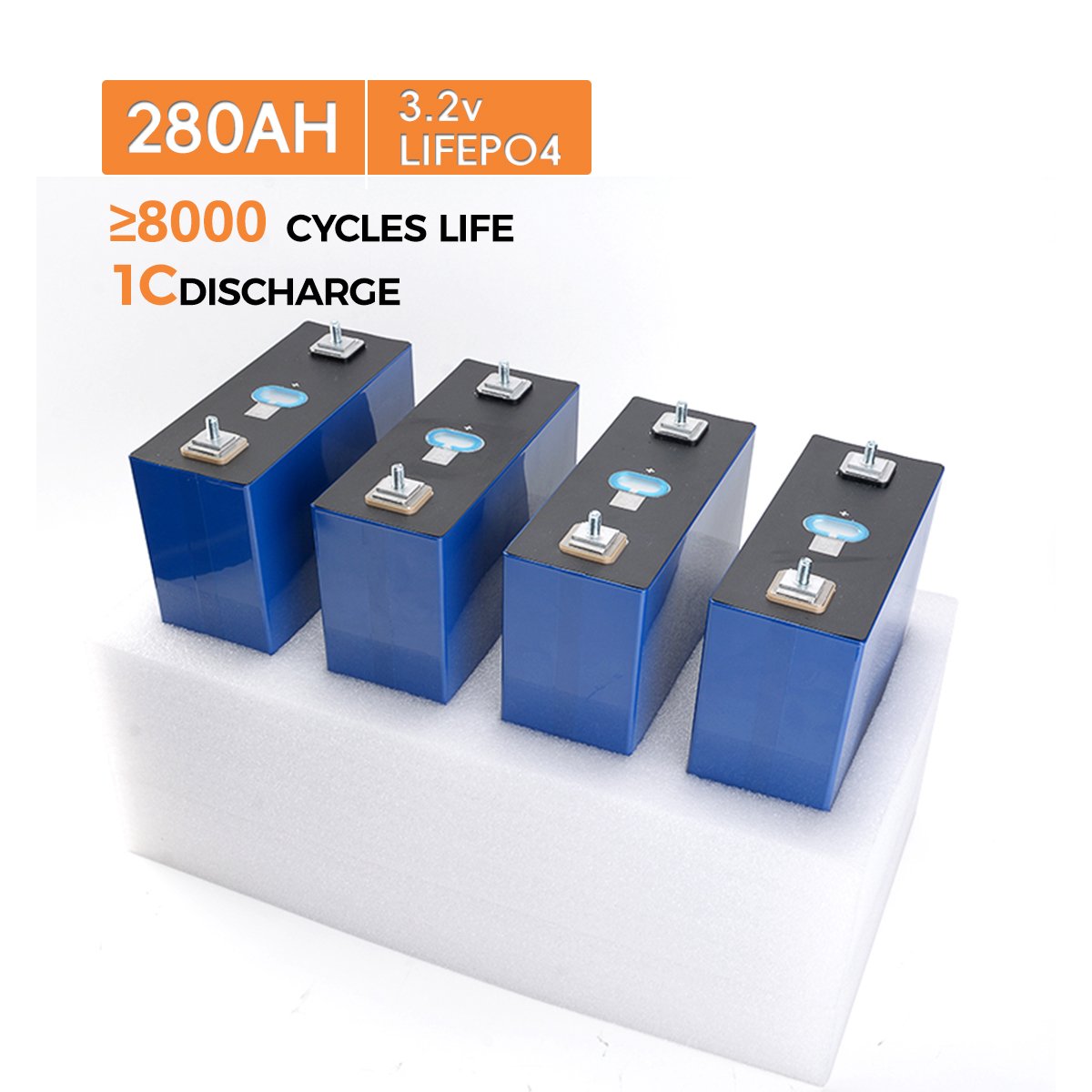 Europe US Grade A EV LF280K V3 V2 Version 6000 cycles lifepo4 280ah 320ah 3.2v 200ah 310ah 304ah lifepo4 battery cell