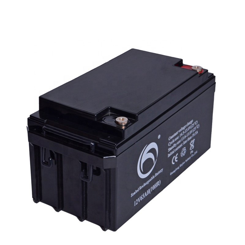 Hot Sale 12V 65AH UPS Solar System Prismatic Energy Storage Battery Maintenance-free Sealed AGM Lead Acid Gel Batteries