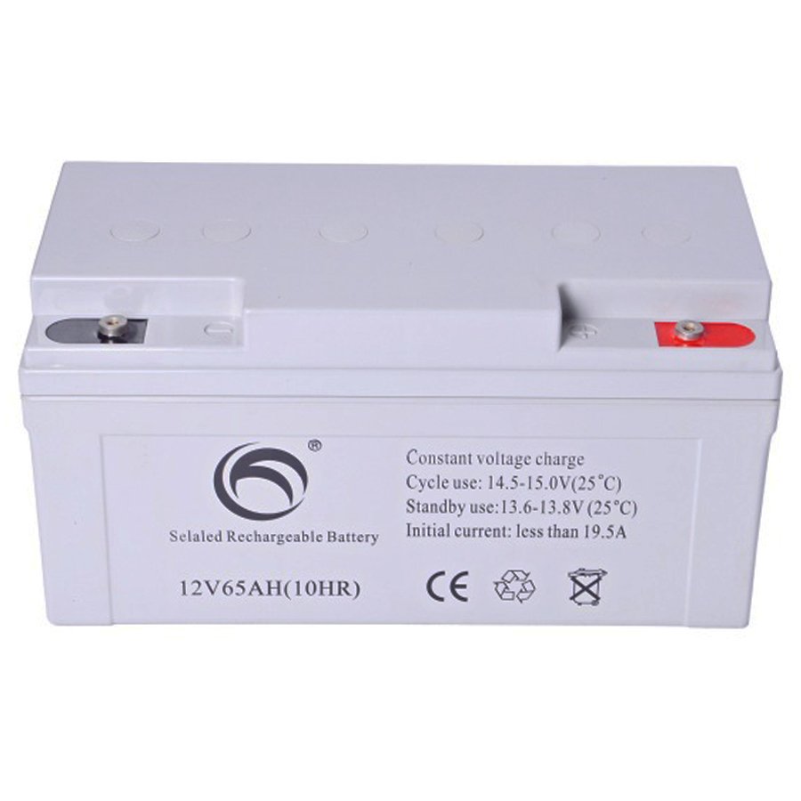 Hot Sale 12V 65AH UPS Solar System Prismatic Energy Storage Battery Maintenance-free Sealed AGM Lead Acid Gel Batteries