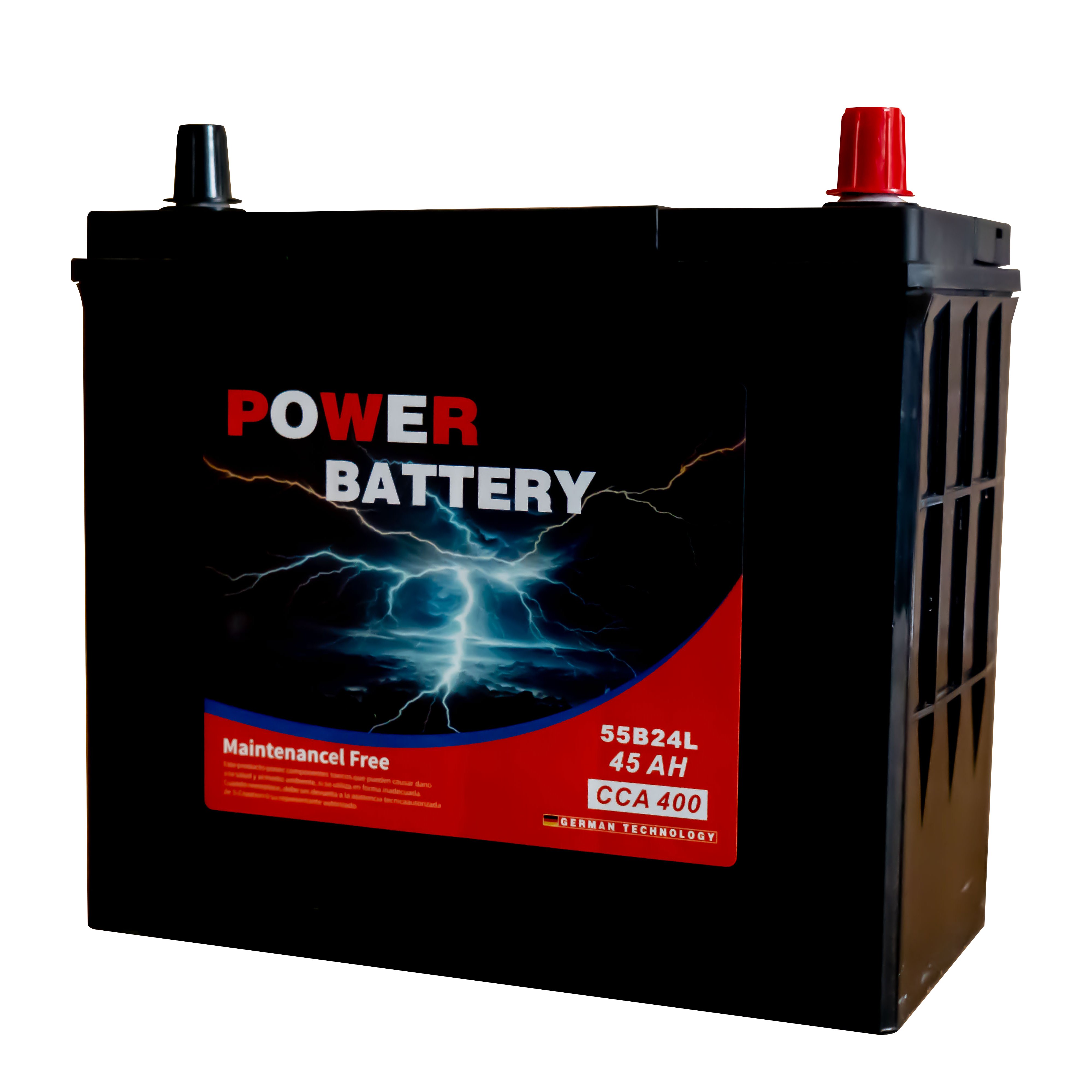 Wholesale High Quality Rechargeable 12V 45ah lead acid battery 55B24L Car starter Batteries