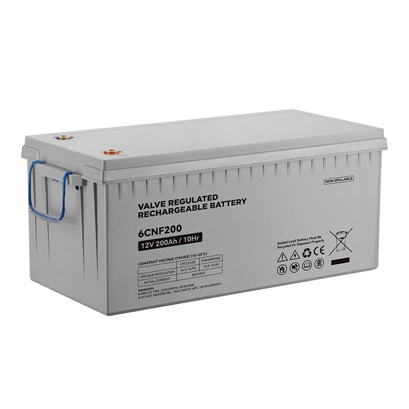 SunriseTek Original New 12v 100AH - 200AH Solar Power Storage Deep Cycle Gel Solar Battery
