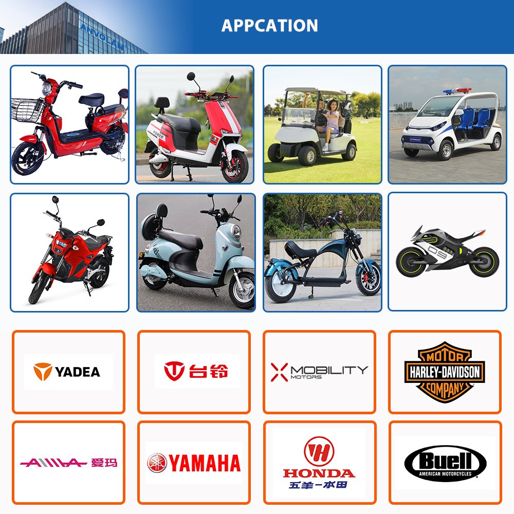 48V 60V 72V 70Ah 90Ah 100Ah 120Ah lithium ion battery pack for 3000W Electric Moped Bike electric motorcycle 48v 70Ah battery