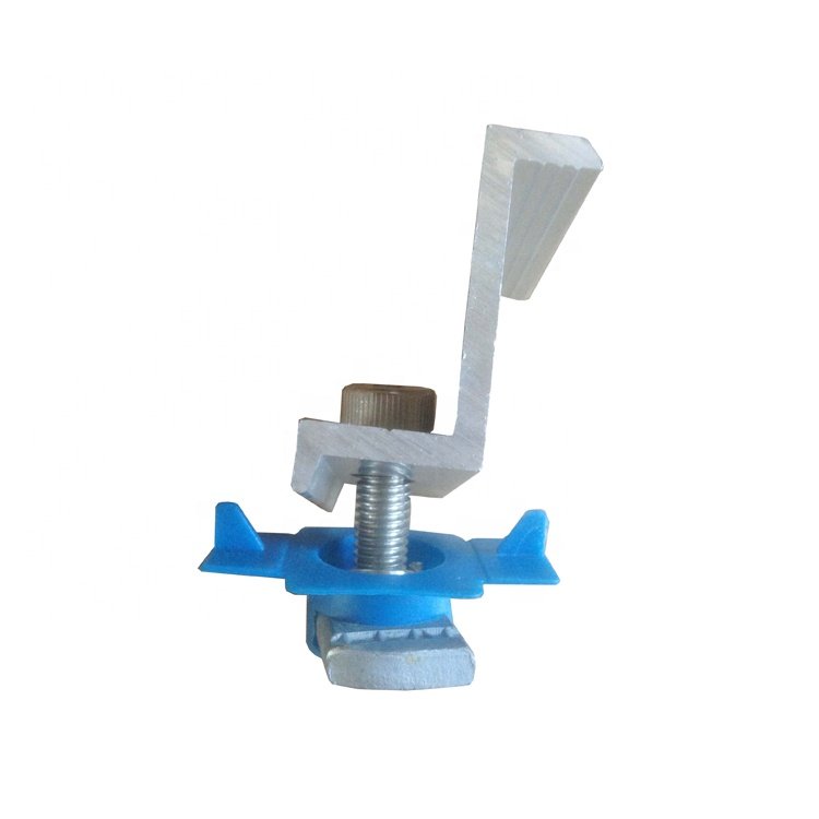 OEM China Factory Roof Clamp Aluminum Mounting Solar Panel Mounting System Mid Clamp