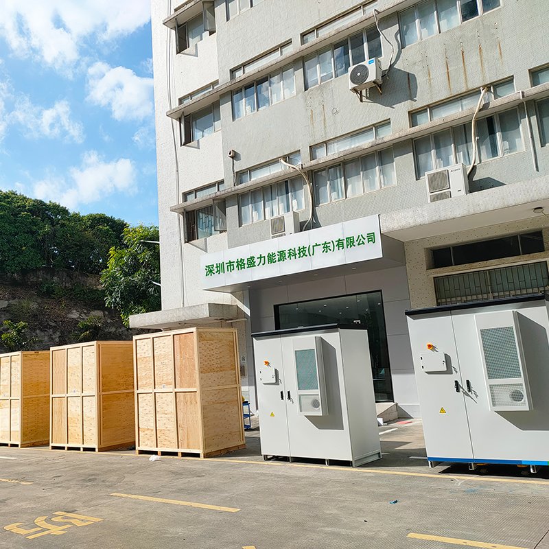 GSL ENERGY Bess Solar Lifepo4 Battery 215 Kwh Hybrid Grid Industrial Commercial Container Energy Storage System