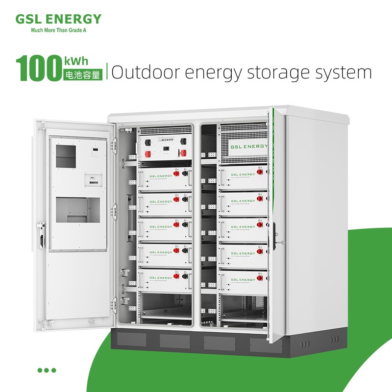 GSL ENERGY High Voltage Industrial Commercial Energy Storage Systems OEM Lithium Ion LIFEPo4 Batteries Hybrid On-Off HV Battery