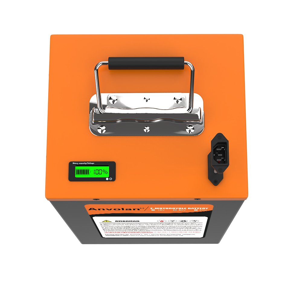 Customizable 72v 24Ah 30ah Lifepo4 Lithium Battery With BMS For Electric Motorcycle