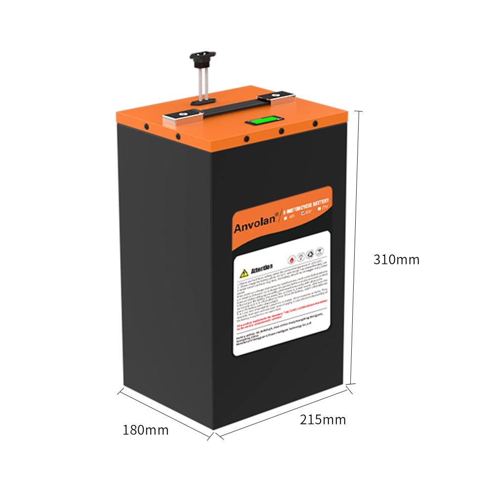 Customizable 72v 24Ah 30ah Lifepo4 Lithium Battery With BMS For Electric Motorcycle