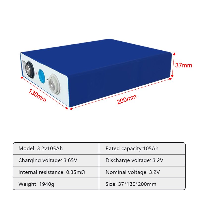 3.2v 50ah 100ah 105ah 120ah 200ah 230ah 280ah 320ah Car Packs Solar lead Lifepo4 Energy Storage battery Lithium Ion batteries