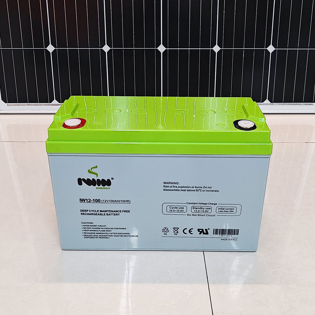 Solar Deep Cycle Gel Lead Acid Batteries 12v 200Ah 250Ah Acid Manufacturing Plant Solar Storage Battery