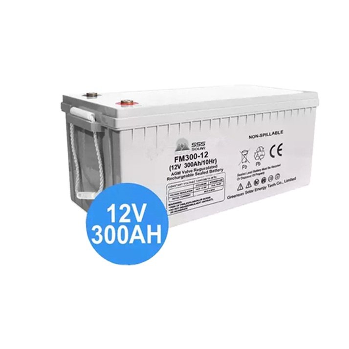 12V 300ah Deep Cycle Lead Acid GEL Battery Price for Solar back up battery