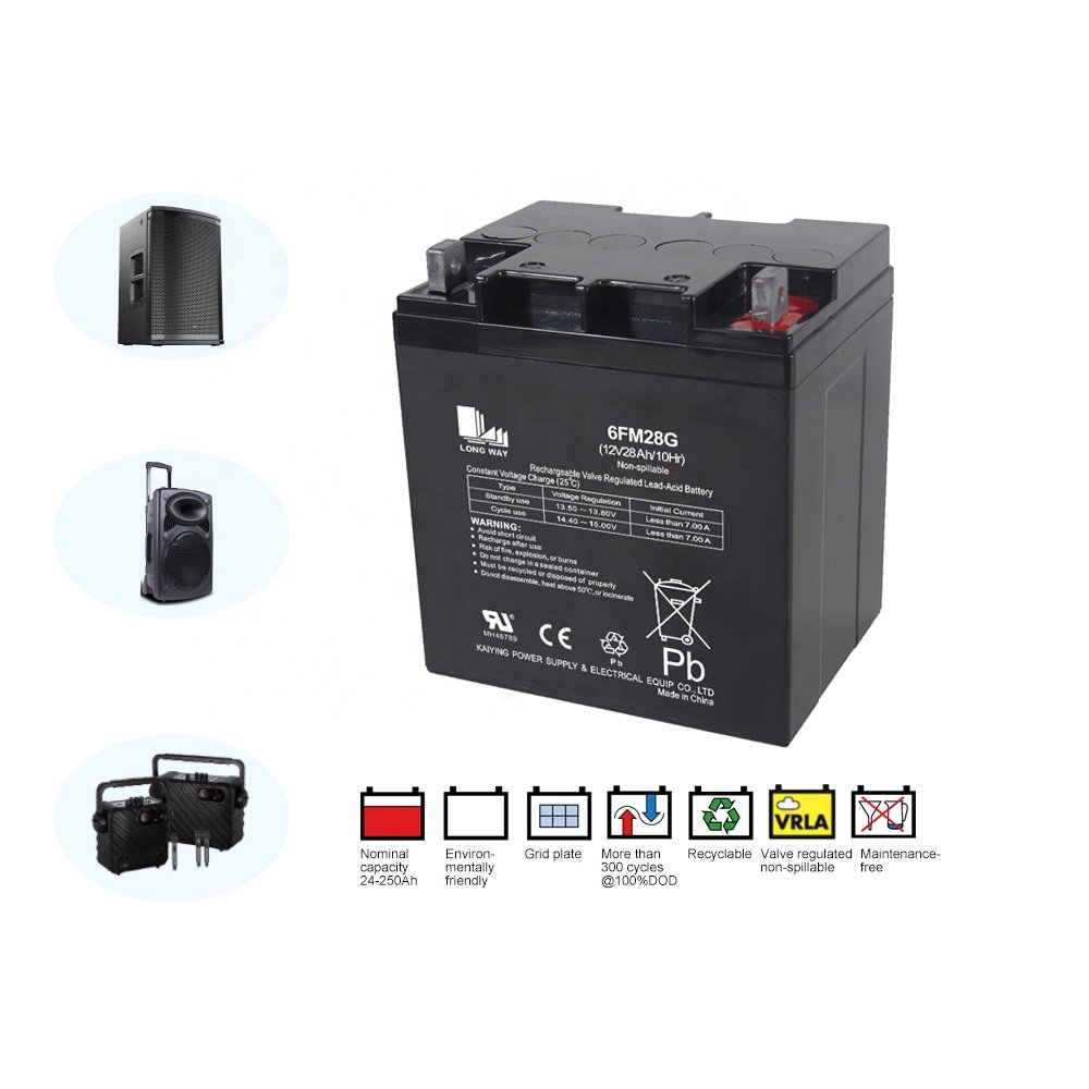 Wholesale 12V28AH GEL Type 12 Volt Lead Acid Batteries Power Tools Medical Equipment Home Appliances Competitive Storage System