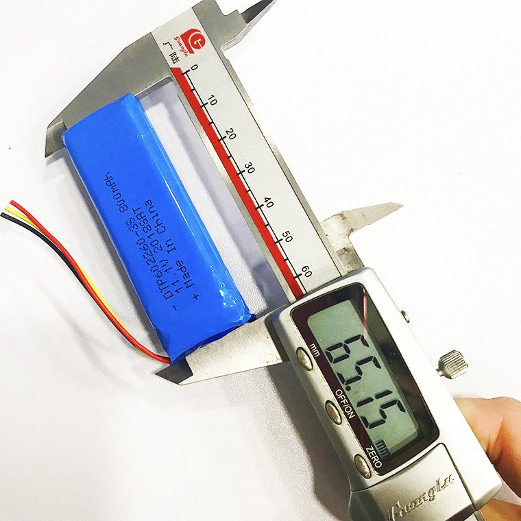 Li polymer battery akku 11.1v 800mah lipo battery dtp602260-3S lithium li ion battery packs manufacturer