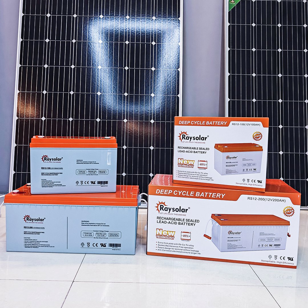 Deep cycle Battery rechargeable batteries Large capacity 12v200AH lead-acid battery