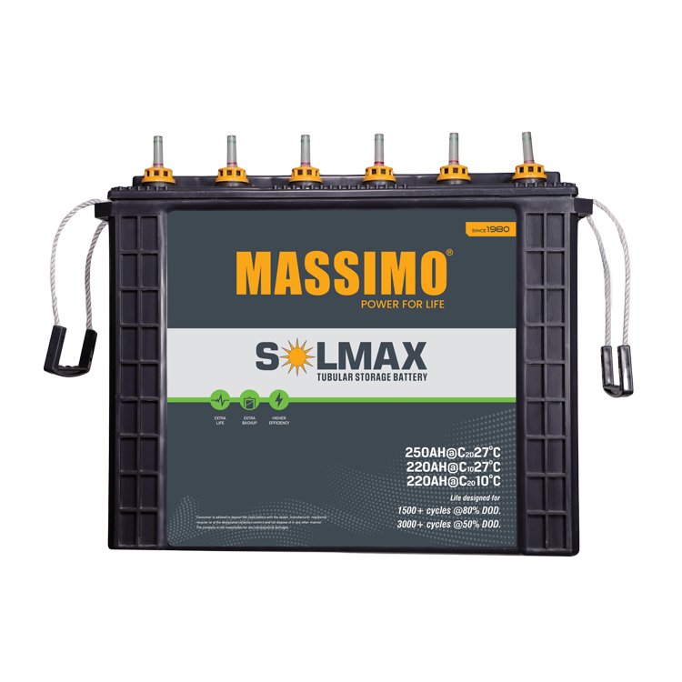 ISO Certified OEM/ODM Acceptable 12 Voltage 250 AH Chargeable Tubular Storage Battery for Wholesale Purchasers at Best Price