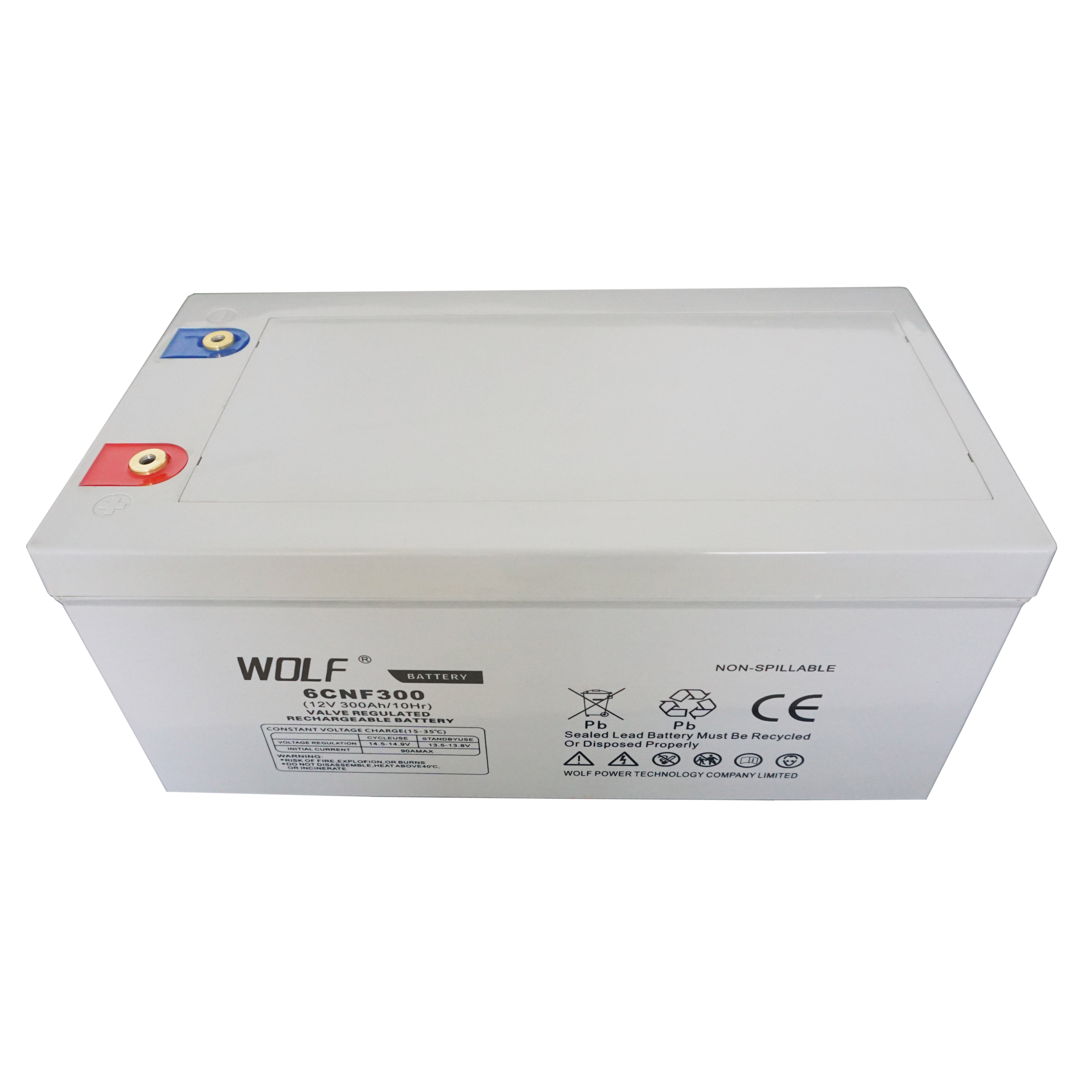 Baterias Solares 12V 300 Amp 200Ah 250Ah Deep Cycle Solar Gel Lead Acid Battery