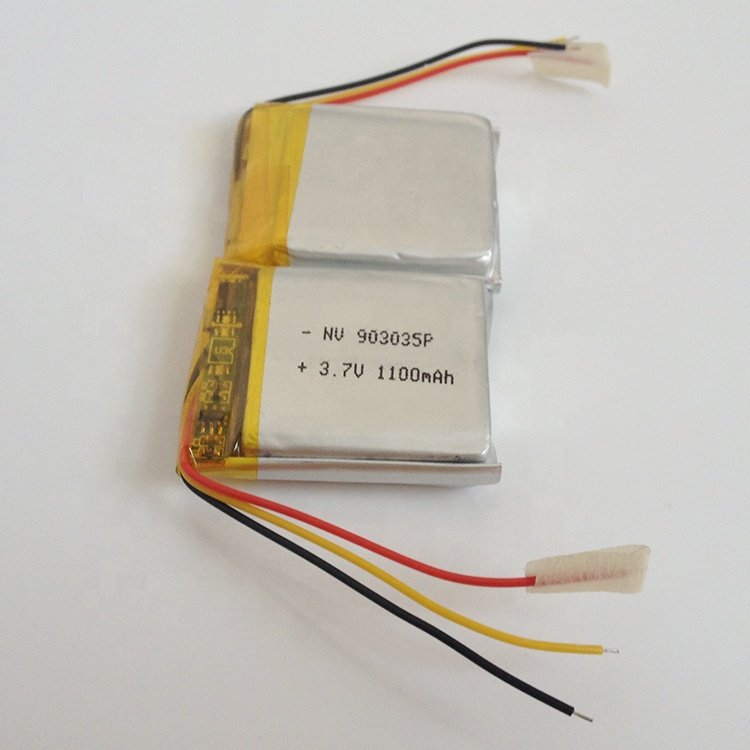Hot selling smart watch lipo lithium battery 903035 3.7v 1000mah lithium-polymer batteries