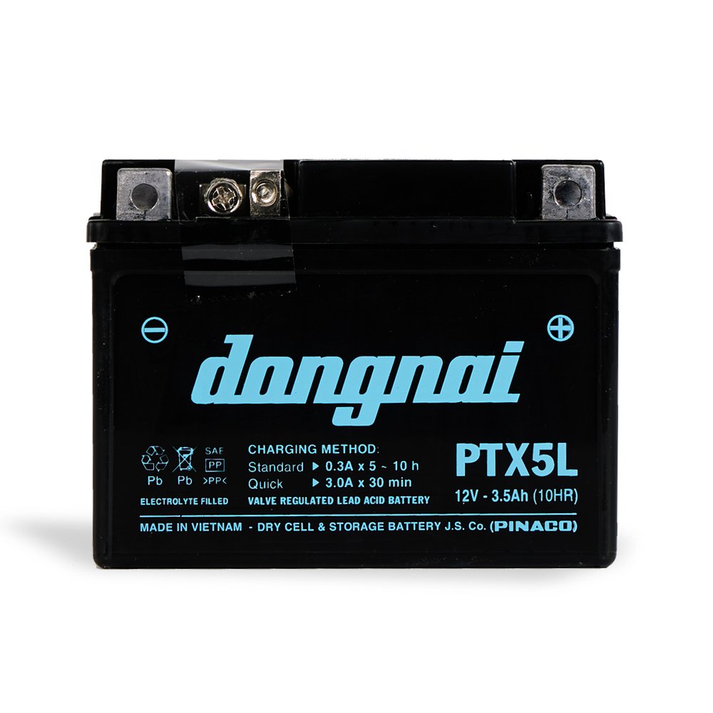 PTX5L (12V-3.5Ah) Lead Acid Battery Efficient Energy Storage Harnessing VRLA Benefits Reliable Backup Power Solutions
