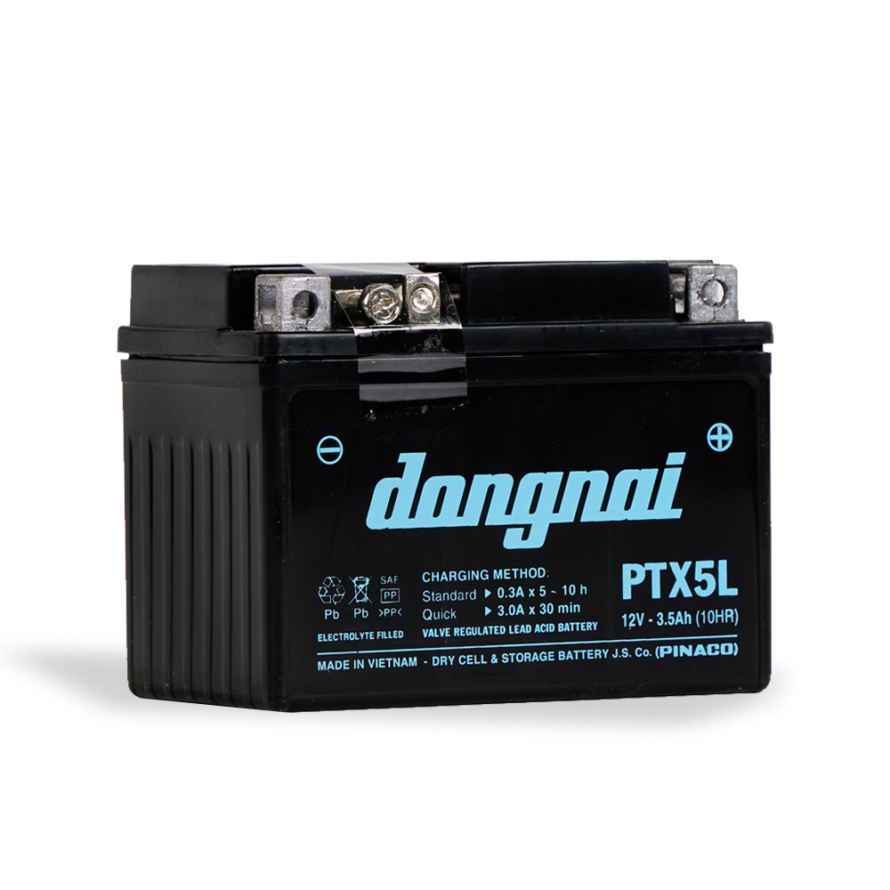 PTX5L (12V-3.5Ah) Lead Acid Battery Efficient Energy Storage Harnessing VRLA Benefits Reliable Backup Power Solutions