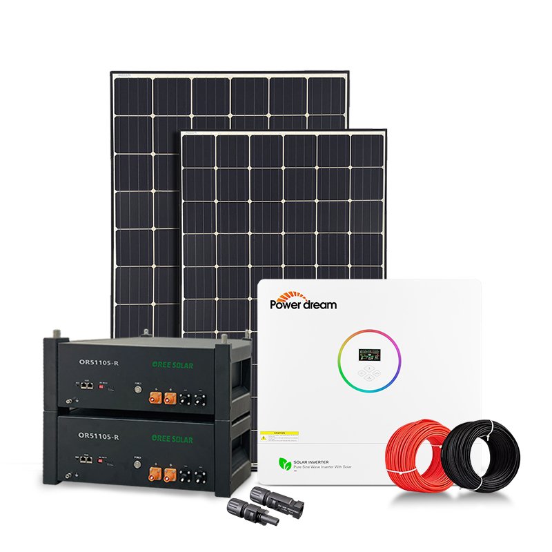 Power Dream 10KW Off Grid System Solar Inverter Ev Charger On Grid Solar System With Battery