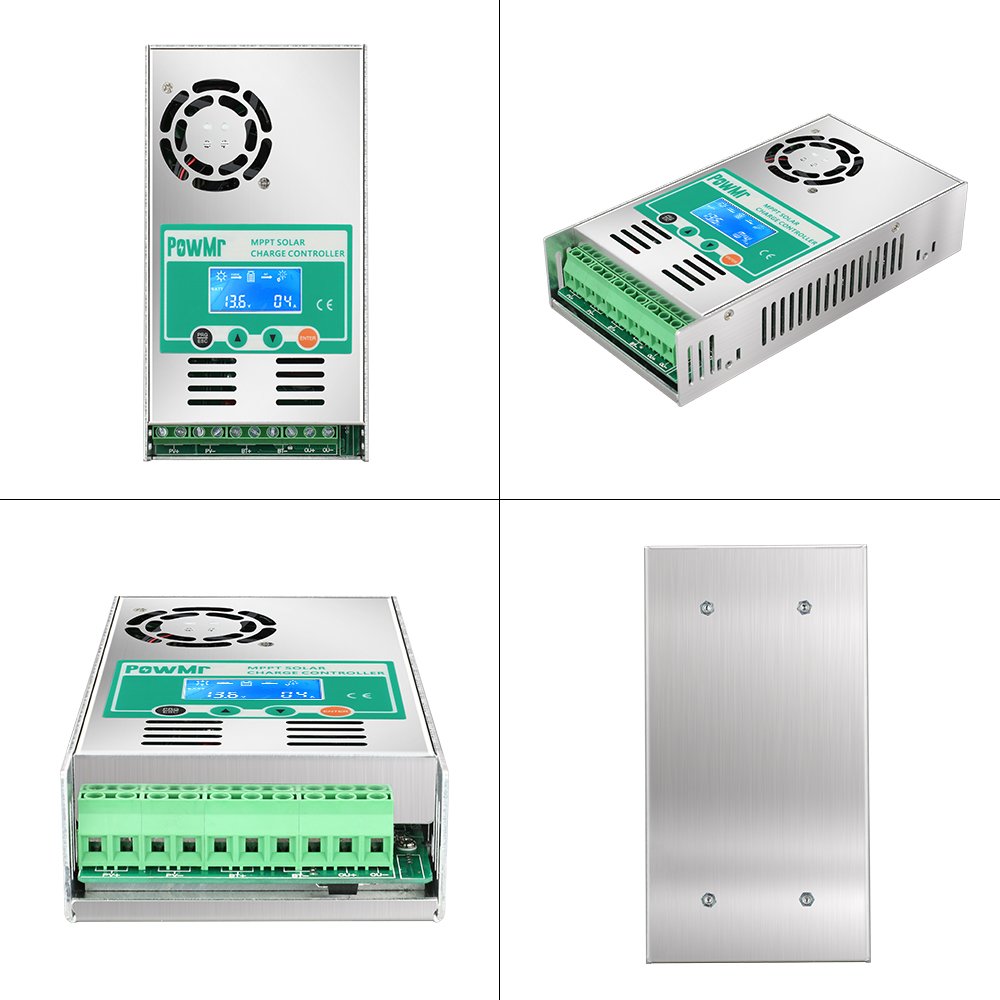 PowMr Factory Directly MPPT 60A Solar Controller 12V/24V/36V/48V Auto With Max PV Input 160V for Solar System
