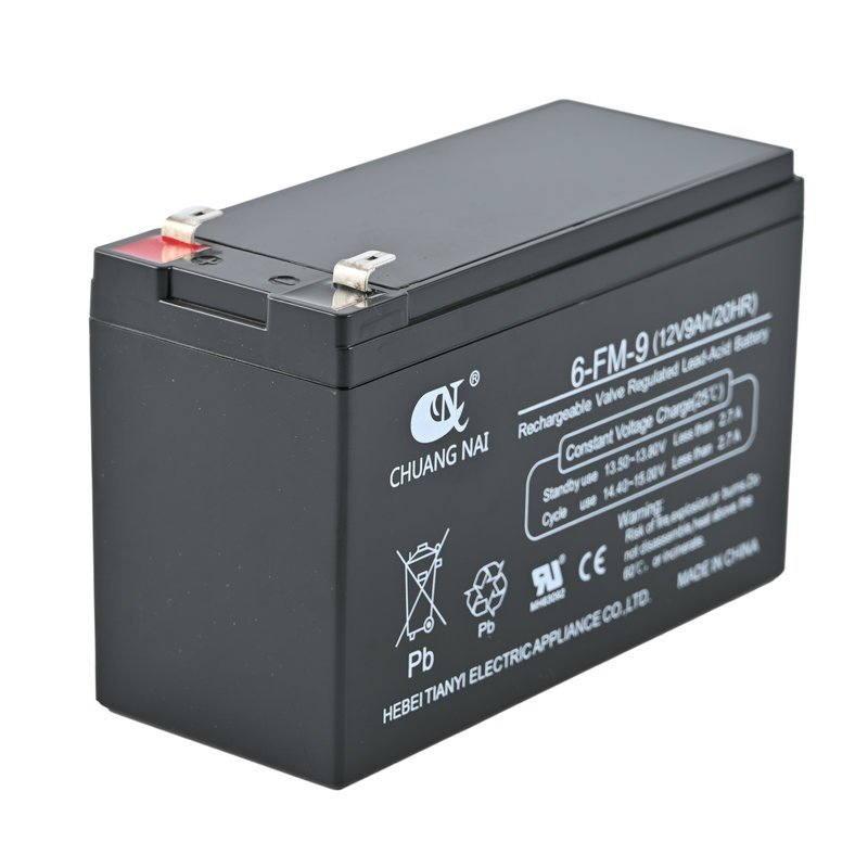 TIANYI Lead-Acid Battery 12V 9AH 20HR Rechargeable Battery For Audio UPS Electric rolling shutter door kids Electric vehicle