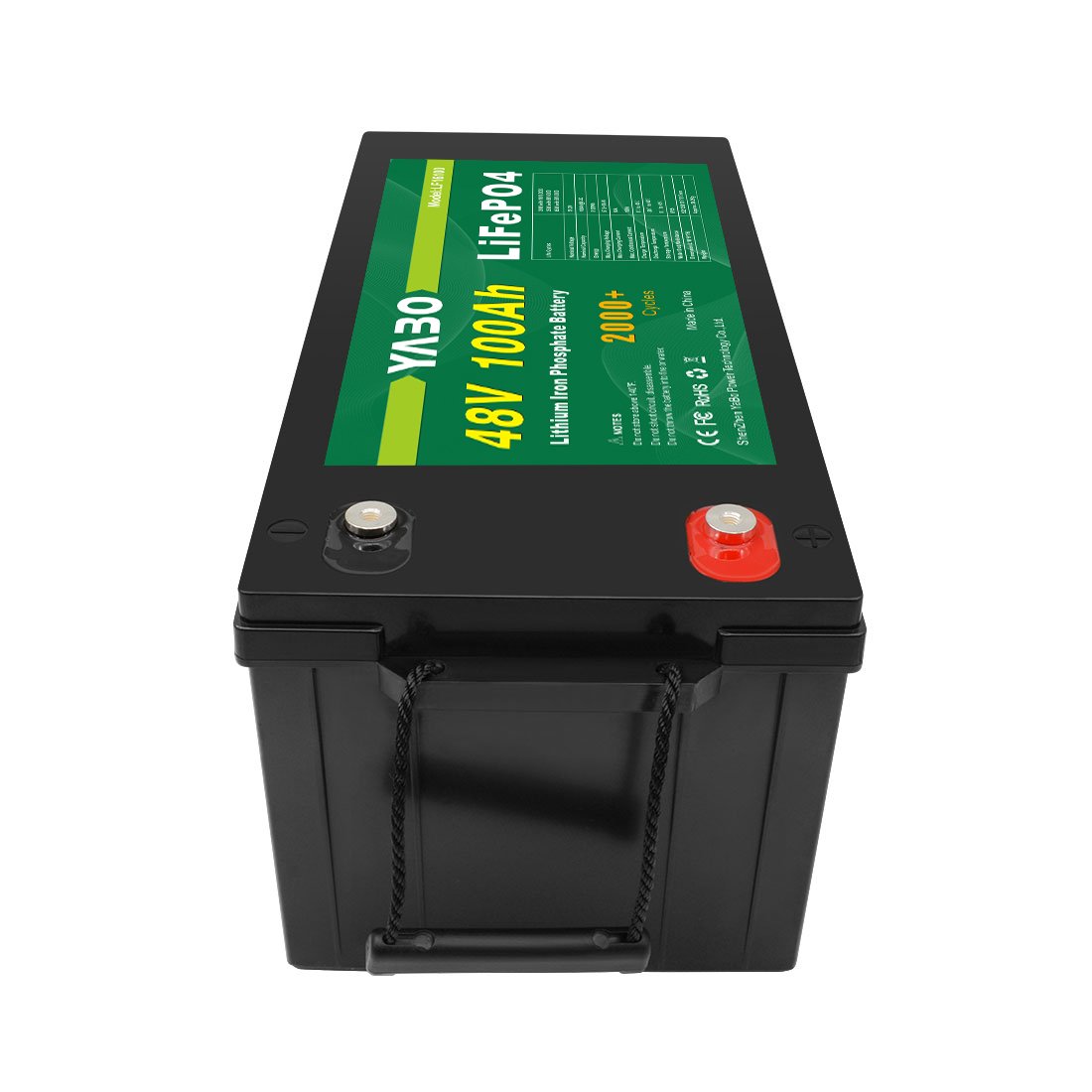 Factory Rechargeable Energy Storage Deep Cycle 12V 24V 48V 51.2V Lithium Ion Battery Lifepo4 100Ah