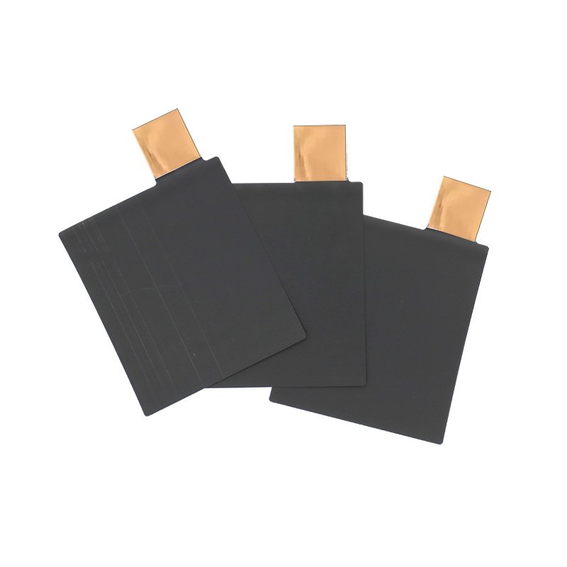 Lithium Ion Battery Anode Electrode Sheet Materials Cu Copper Foil Single Side Coated By Graphite