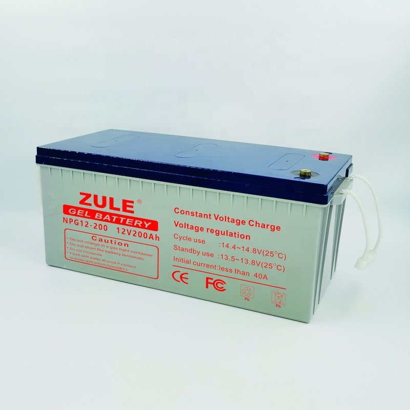 Best Selling Deep Cycle Lead Acid Solar Batteries 12V200ah Energy Storage Gel Battery