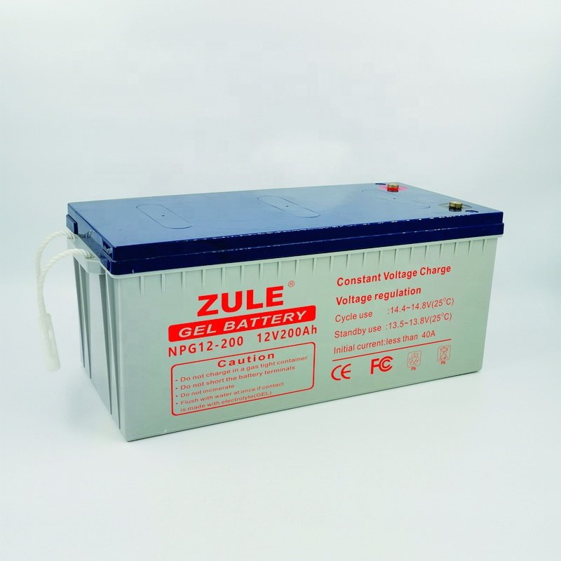 Best Selling Deep Cycle Lead Acid Solar Batteries 12V200ah Energy Storage Gel Battery