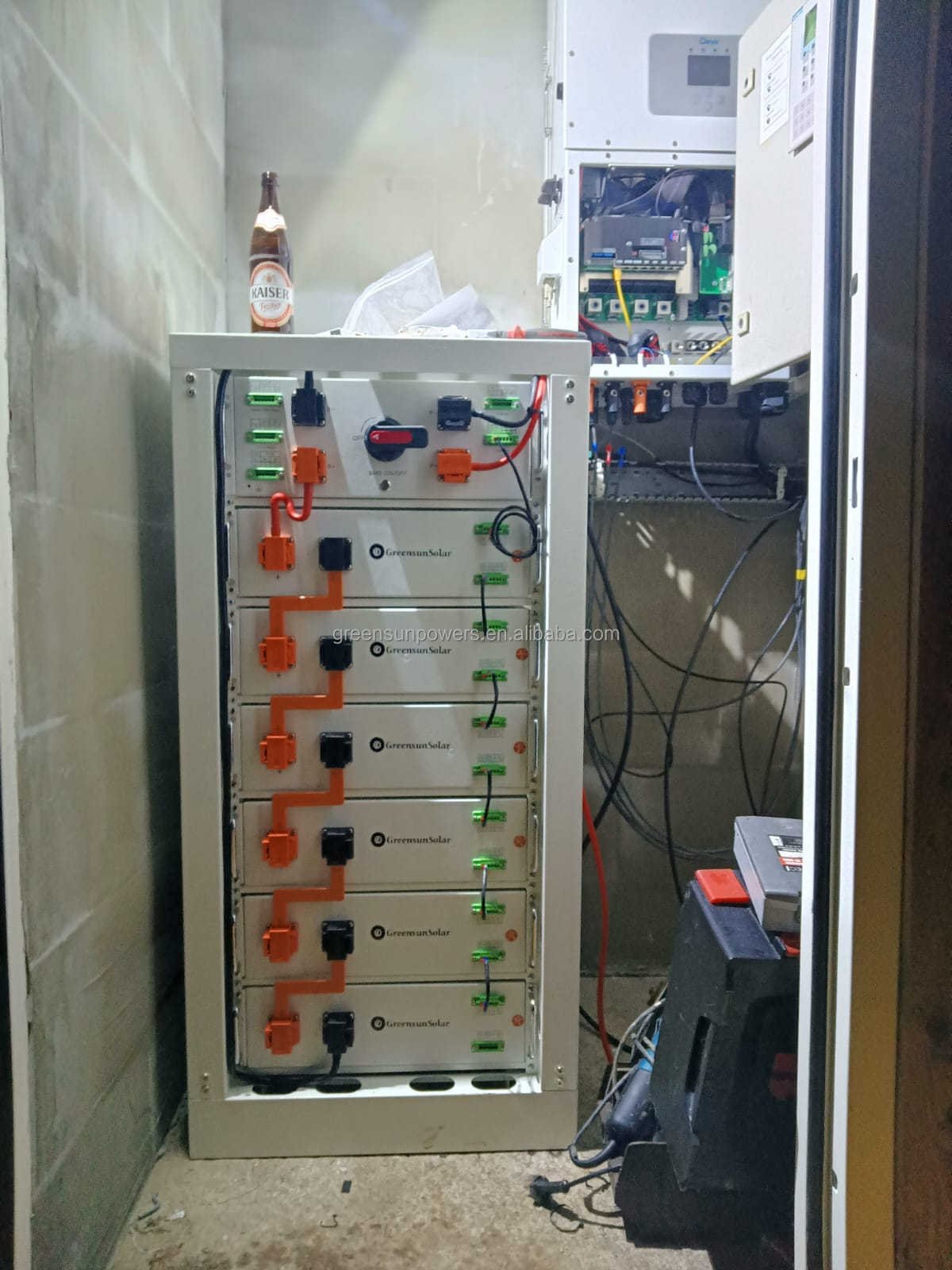 Deye Hybrid Inverter Solar System 15KW 20KW 25KW 30KW 50KW Hybrid Solar System Deye Inverter LiFePO4 Battery