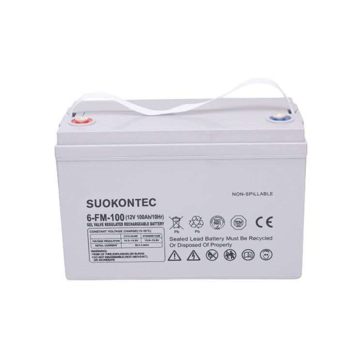 High Quality Home Car Solar Deep Cycle Ups 12v 100ah Lead-acid Gel Battery