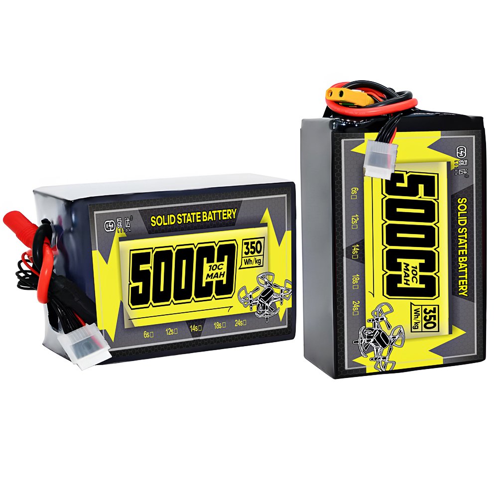 High Quality Wholesale Custom Cheap 338Wh/Kg 50Ah 6S12S14S18S24S Lipo Battery Solid State Polymer Battery Drone Battery