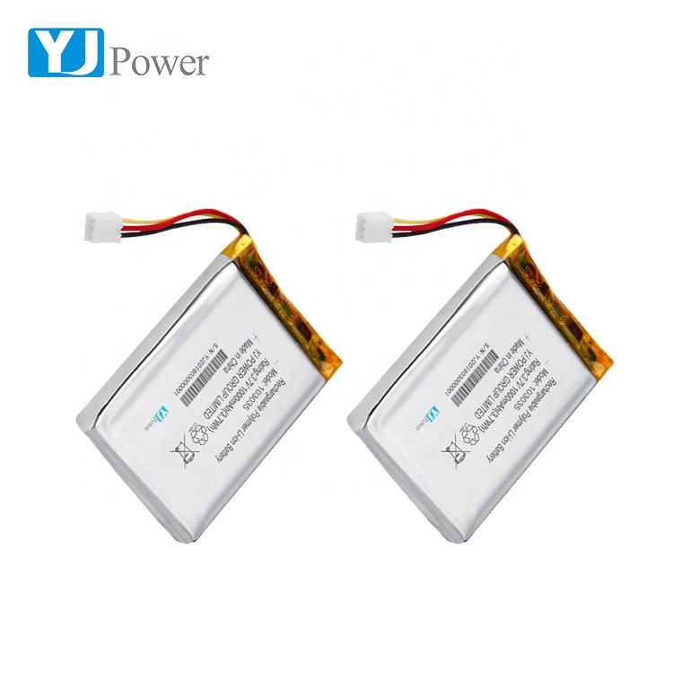 Factory price 103035 3.7v 1000mAh cylindrical rechargeable li ion lithium ion battery pack for GPS tracker