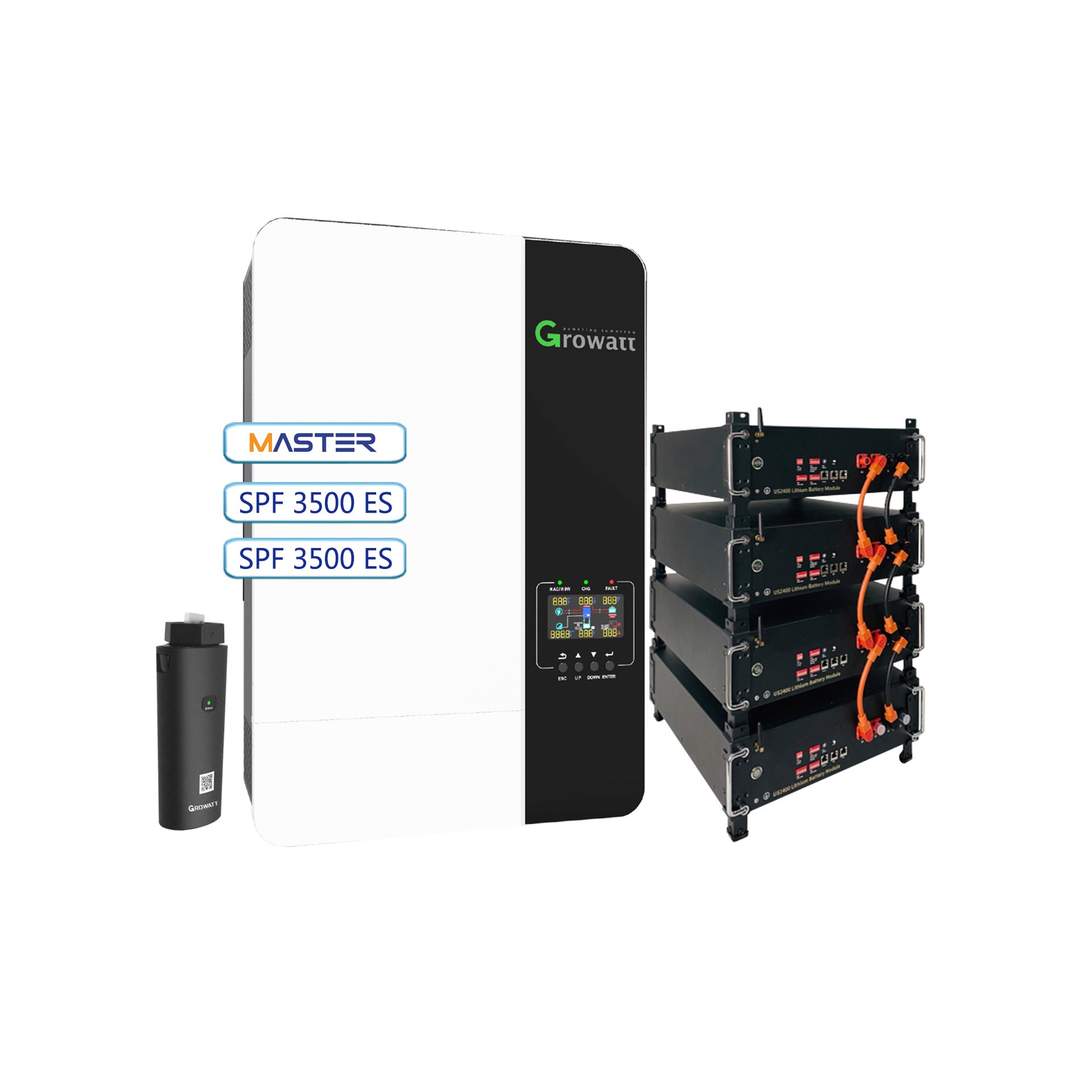 growatt spf5000es solar inverter Solar Hybrid Systems 10kw 15kw 20kw Off Grid 30kw hybrid solar system