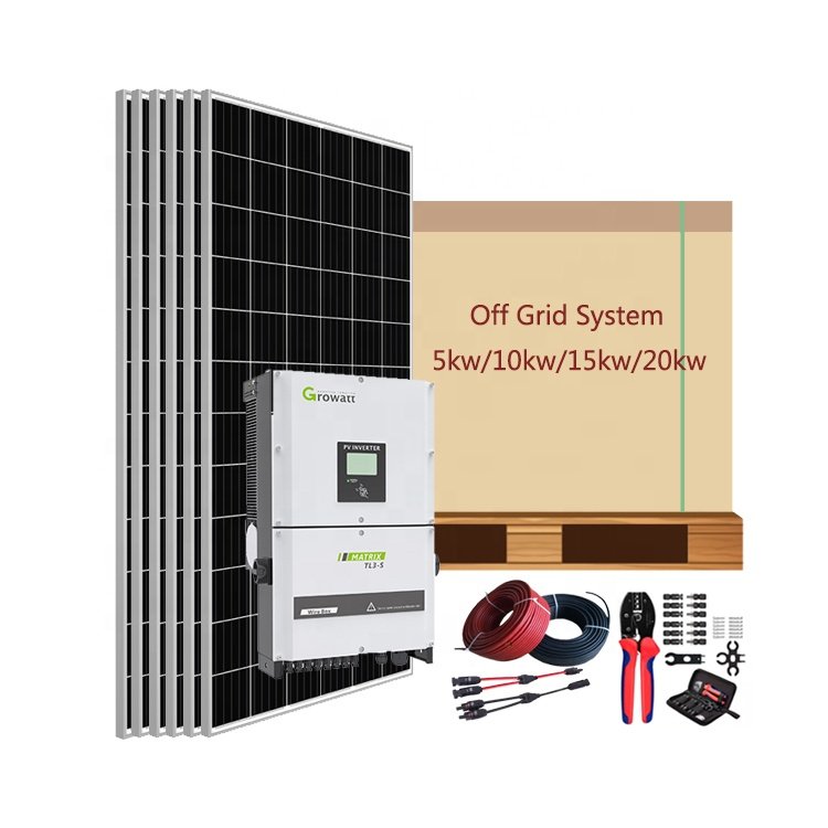 growatt spf5000es solar inverter Solar Hybrid Systems 10kw 15kw 20kw Off Grid 30kw hybrid solar system